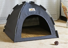 Cozy PUPCA Cat Tent Cave: Kitten & Small Dog Sleep House 🐱🏠💤