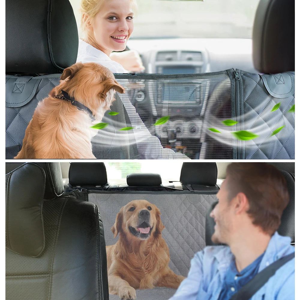 Waterproof Dog Car Seat Cover: Hammock, Protector, Pet Travel