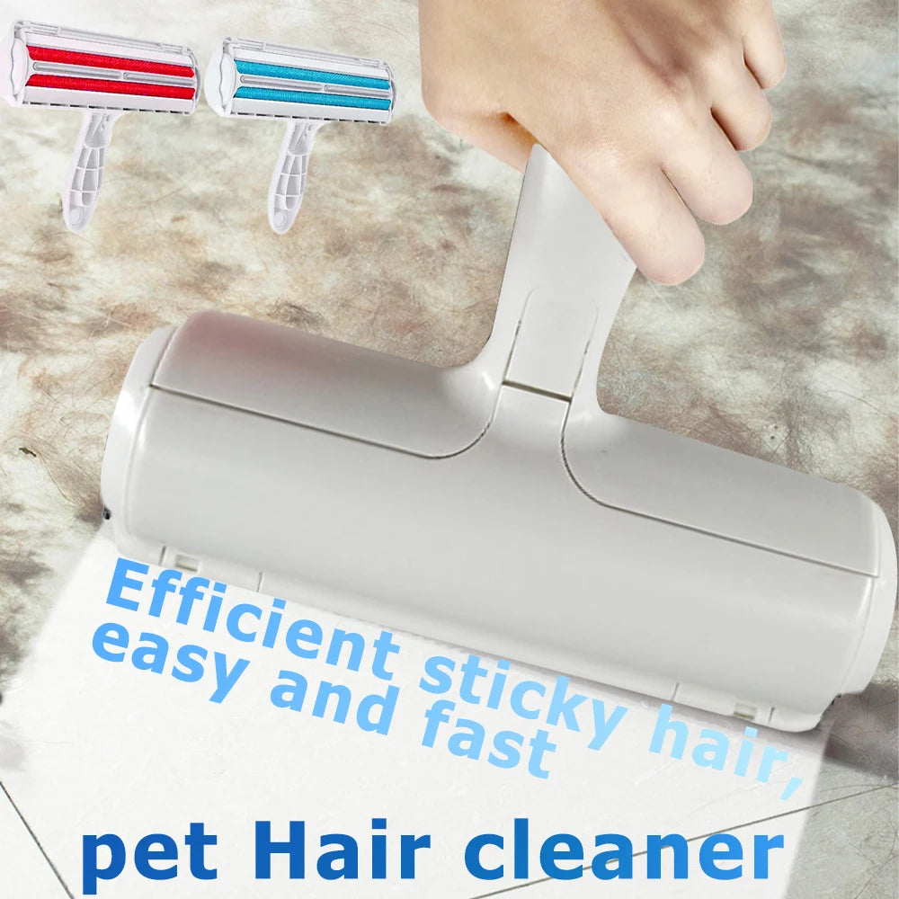 🌟 Purrfection Unleashed! 2-in-1 Pet Hair Roller & Lint Brush: Furry Friend's Delight! 🐾✨