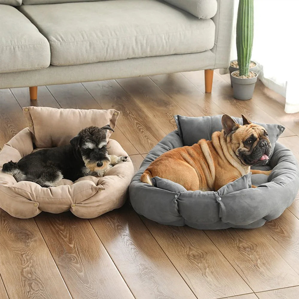 🐾🛌 3-in-1 Cozy  Multifunction Dog Bed