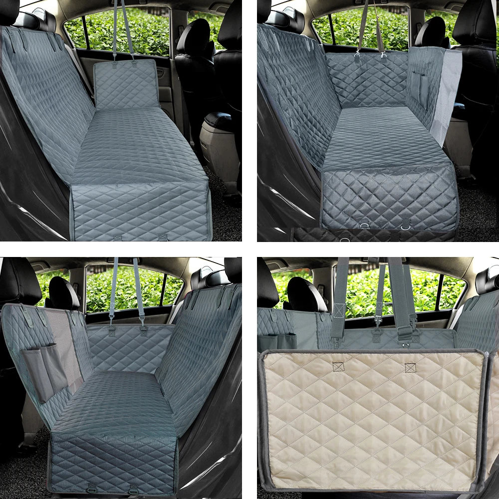 Waterproof Dog Car Seat Cover: Hammock, Protector, Pet Travel