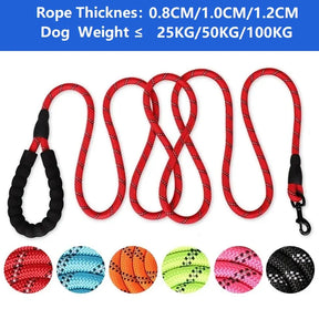 Strong & Soft Handle Leash for Dogs, 120-300CM, All Sizes 🐾🔗