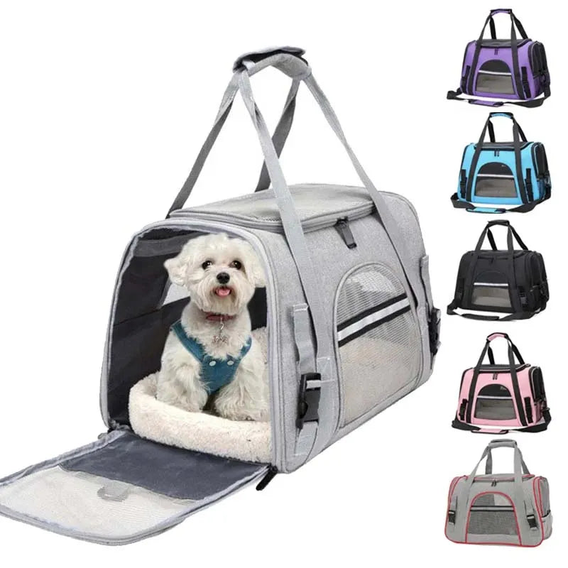 Cute Portable Pet Carrier Backpack - Comfortable Dog Travel Bag 🐶🎁