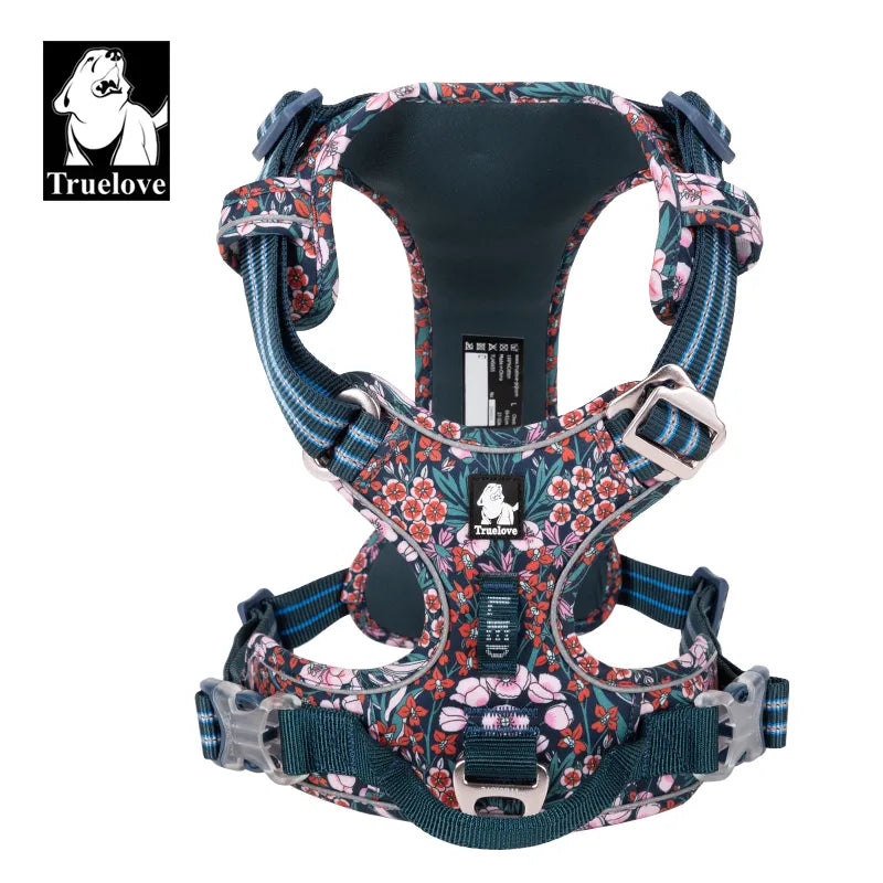 TrueLove Fashion Pet Harness: Small-Medium-Large Dogs, Outdoor 🐕🌟🍃