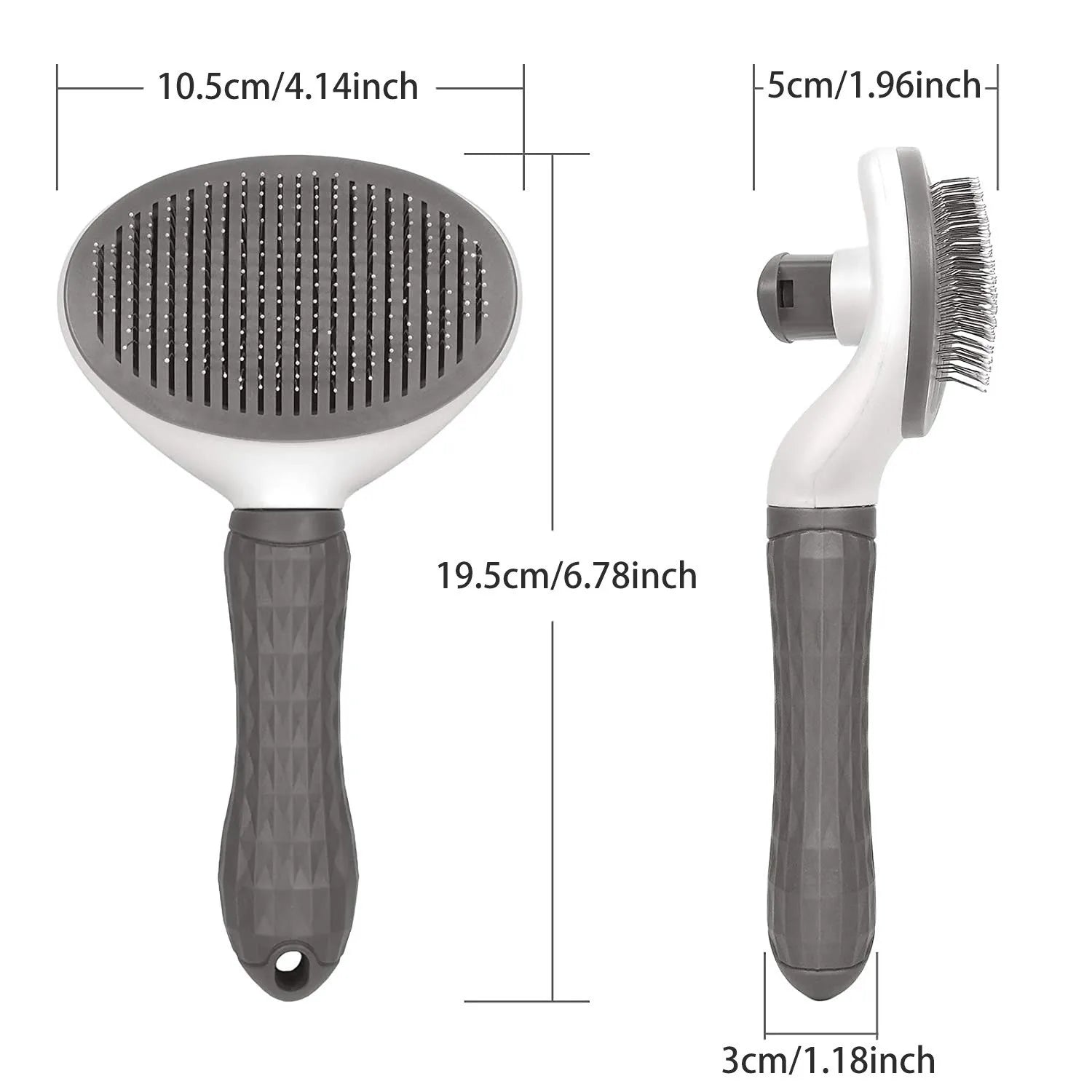 Grooming Magic: Self-Cleaning Pet Brush & Comb for Dogs and Cats! 🐾✨