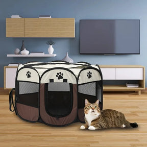 Easy Setup Large Portable Dog & Cat Tent Kennel - Outdoor 🐶🏕️