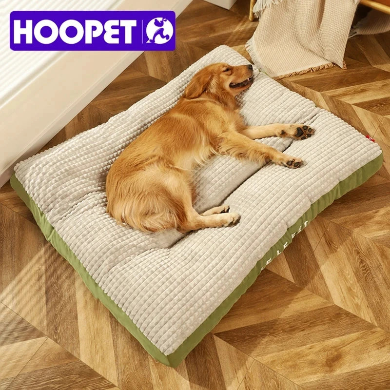 Warm Fleece Pet Bed: Detachable Cushion for Dogs & Cats 🐾🛌✨