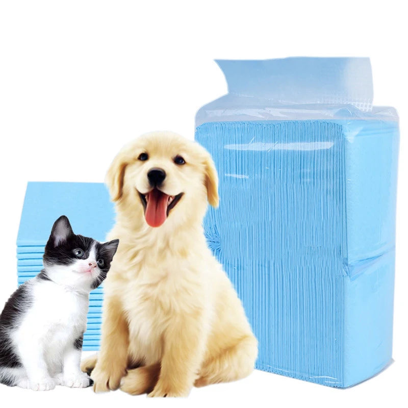 🌟🐾 Leak-Free Ease: Super Absorbent Pet Pee Pads - Ultimate Cleanliness for Your Home! 🏡💦