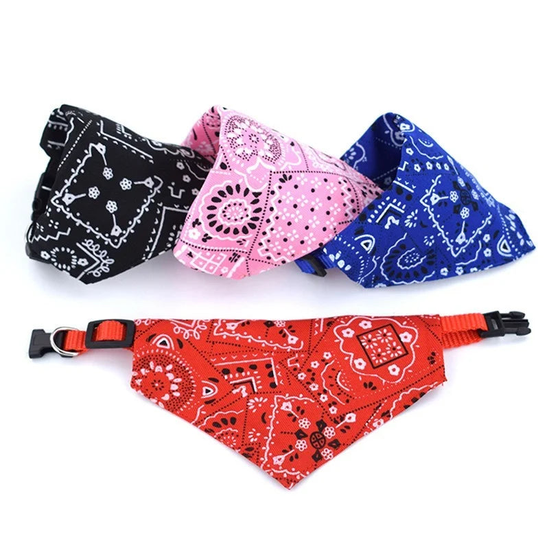 🐾🌈 Adjustable Pet Bibs - Chic Bandanas for Your Dapper Dog or Cat! 🐕🐱✨