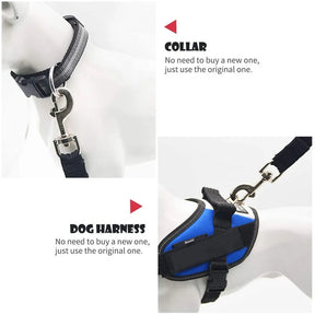 Adjustable Pet Car Seat Belt: Dog Harness Clip for Safety 🐶🚗🔒