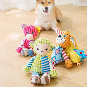 Purr-fectly Playful: Interactive Plush Pet Puzzle Toys for Cats and Dogs - Cute, Bite-Resistant, and Teeth-Cleaning Fun! 🐾🧩🎉