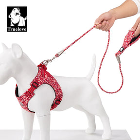 Floral Rope Pet Leash: Cotton, Neoprene Handle, Zinc Hook 🌸🐕🔗