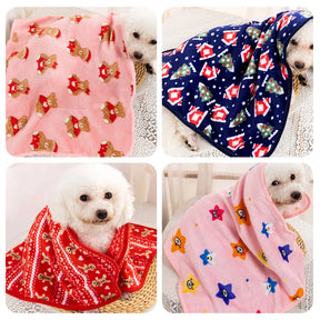 Soft Plush Dog & Cat Blanket Mat - Breathable Pet Supplies