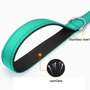 Reflective Night Dog Leash: 1.2-1.8m, Training & Walking Strap 🌟🐕🔗