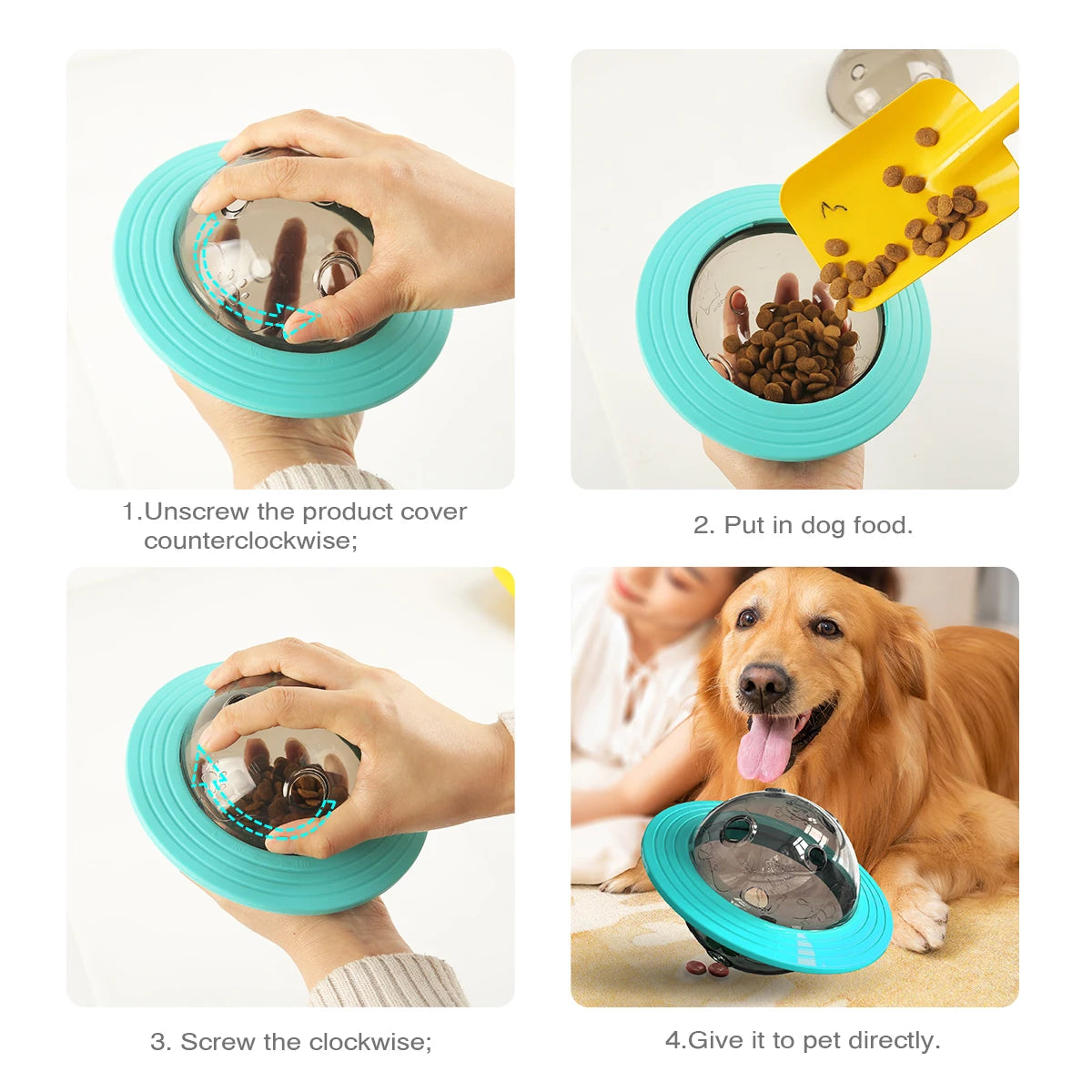 Planet of Pups: Treat Dispensing Toy for Canine Genius & Fun-Filled IQ Boost! 🌍🐾