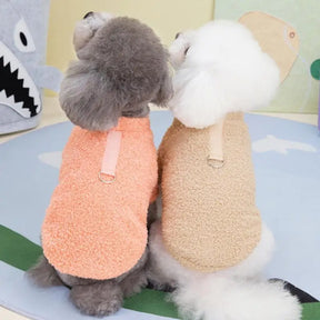 Snuggly Pup Sweater: Plush Winter Warmth for Small Dogs - Soft and Stylish Coats for Chihuahuas, Teddies, and Puppies 🐾❄️🧶