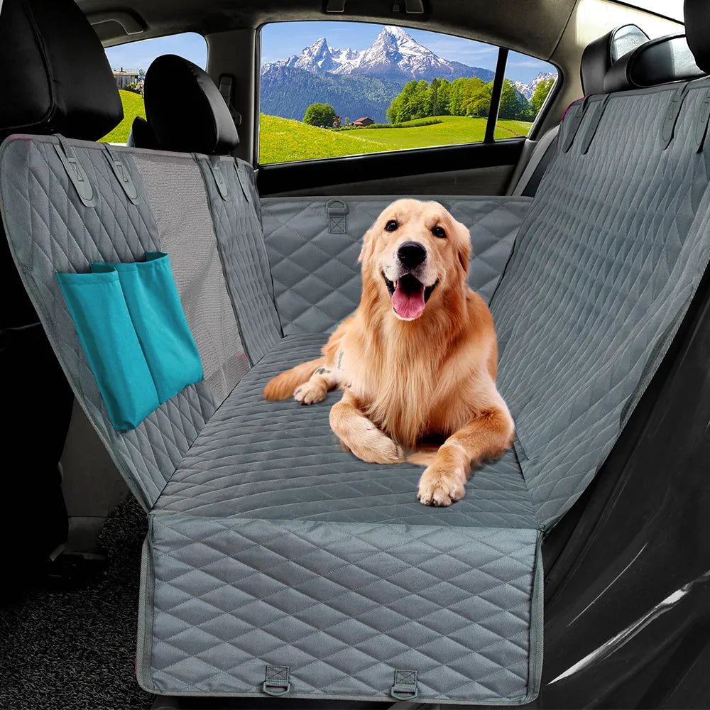 Waterproof Dog Car Seat Cover: Hammock, Protector, Pet Travel