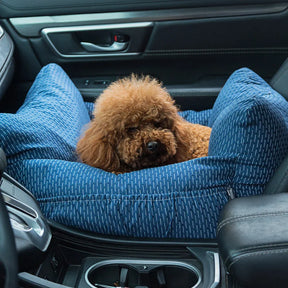 Cute Portable Dog Car Seat - Safe Travel Bed for Pets 🐾🚗