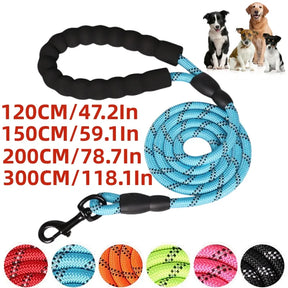 Strong & Soft Handle Leash for Dogs, 120-300CM, All Sizes 🐾🔗