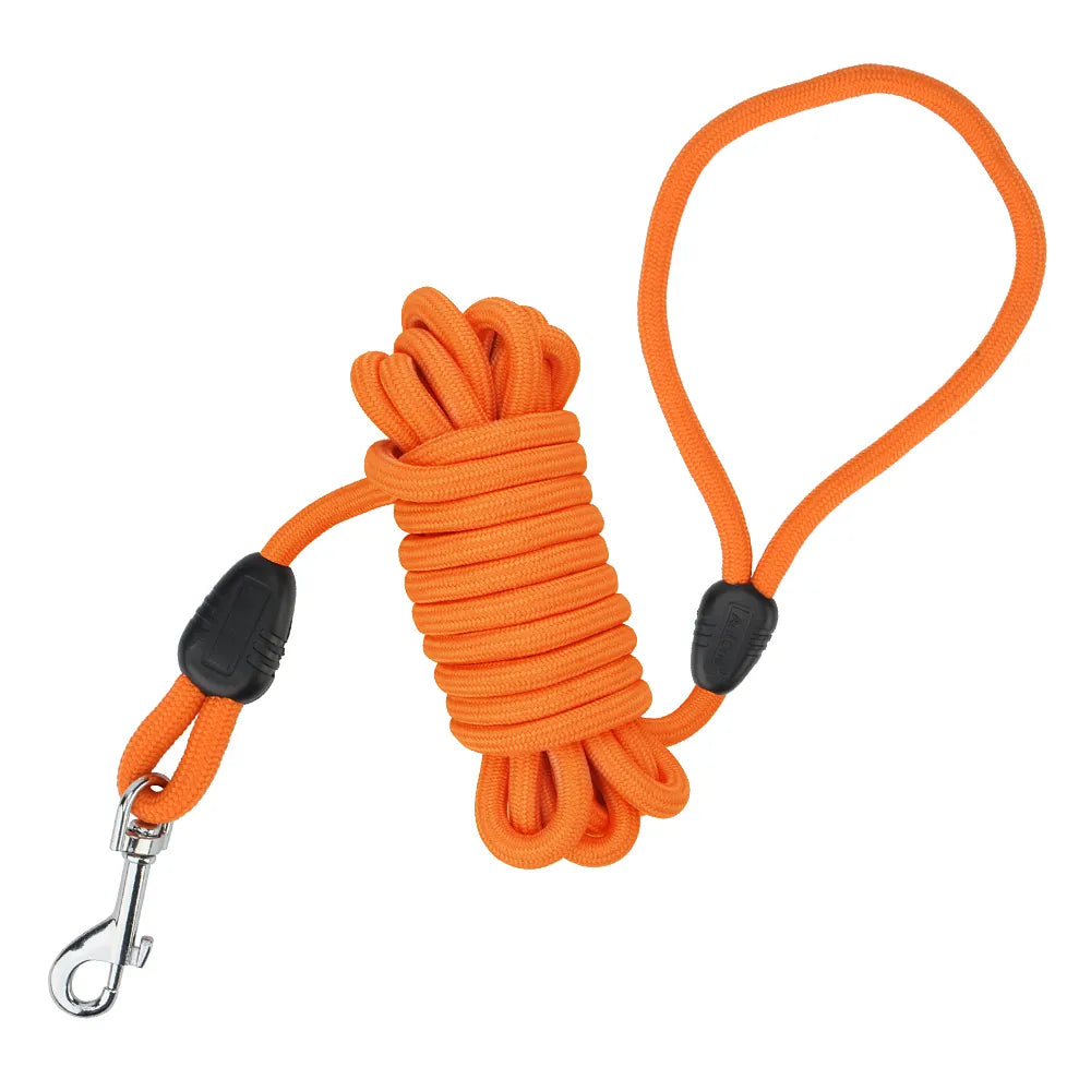 Long 5M/10M Dog Leash: Foam Handle Training Rope for All Sizes 🐕🚶‍♂️✨