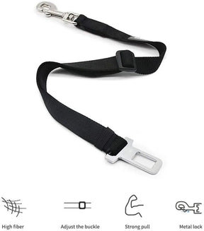 Adjustable Pet Car Seat Belt: Dog Harness Clip for Safety 🐶🚗🔒