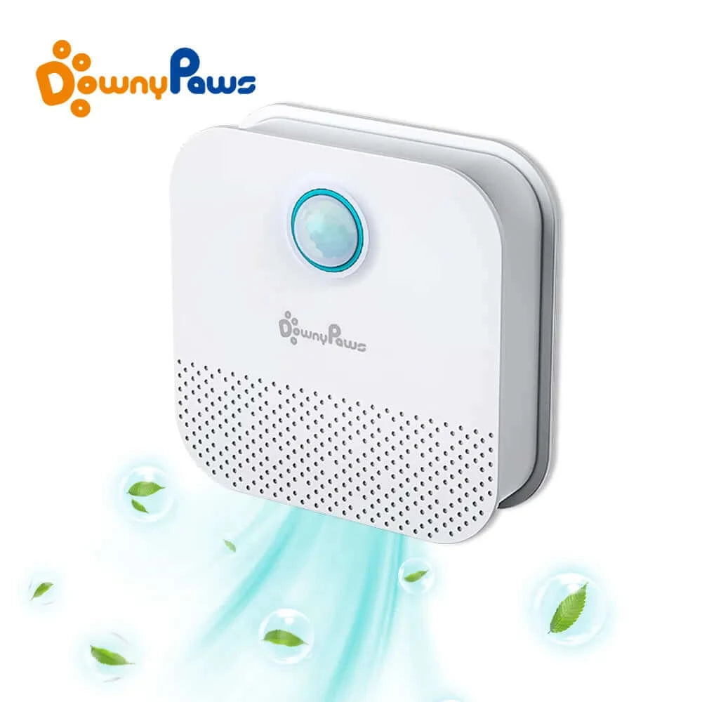 Purr-fectly Fresh 🌟: DownyPaws 4000mAh Smart Cat Odor Purifier – Elevate Your Cat's Kingdom with Supreme Litter Box Deodorizing 🌸 and Pet Toilet Air Purification! 🐾✨Dog Cat Litter Deodorant