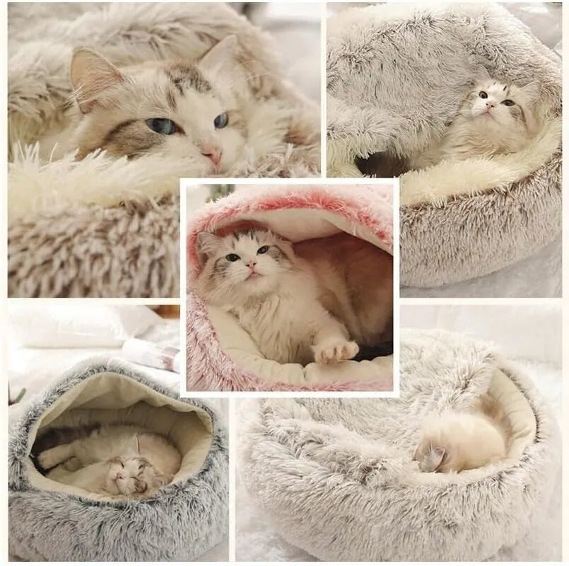 Snuggle-Ready Cat Bed & Sleeping Bag 🐾✨: