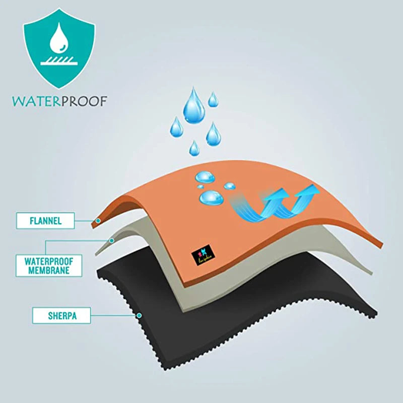 Waterproof Dog Blanket for Couch: Pee Proof & Reversible 🐾💧🛋️