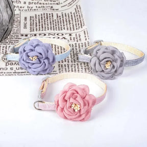 🌟🎀 Purr-fect Elegance: Chic Adjustable Bow Tie & Flower Collars - Stylish Safety for Your Beloved Pets! 🐱🐶