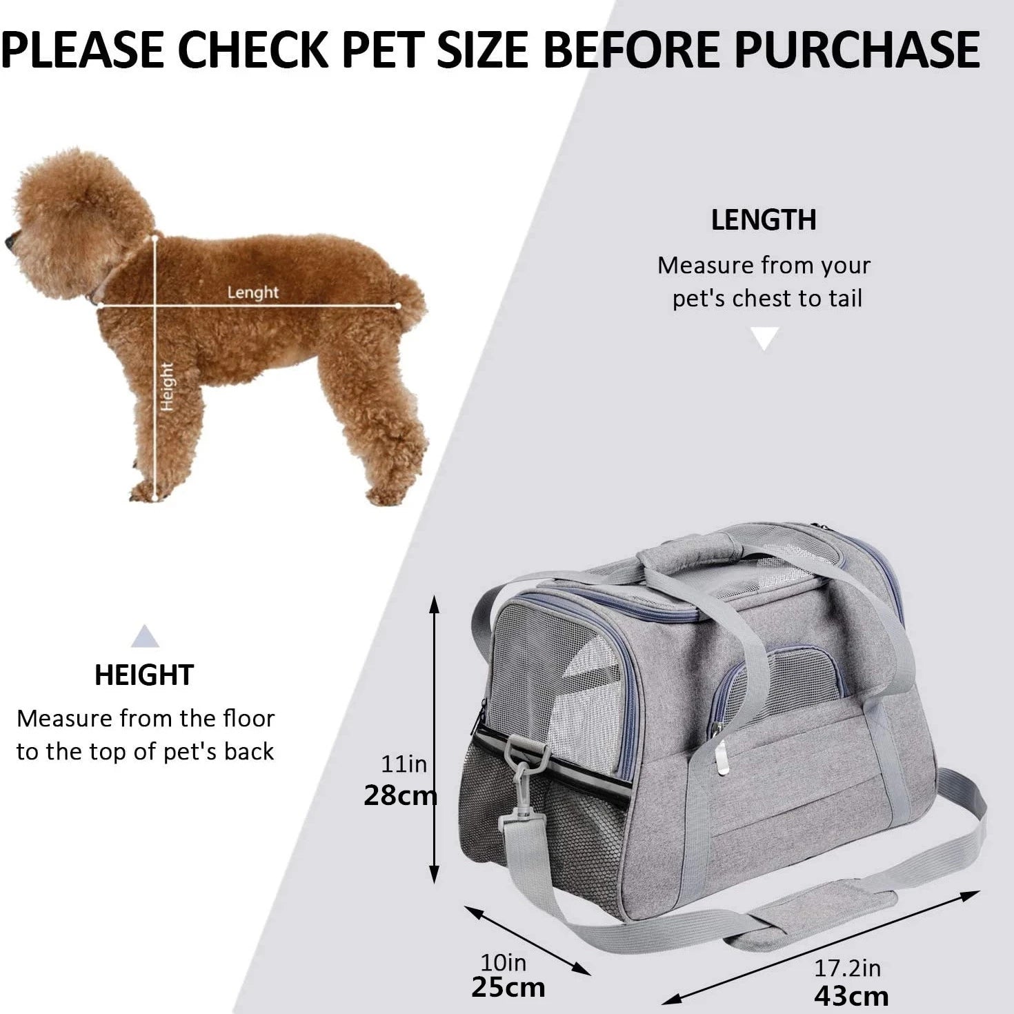 Cute Portable Pet Carrier Backpack - Comfortable Dog Travel Bag 🐶🎁