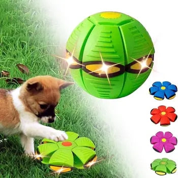 Elevate Playtime with Our Flying Saucer Doggy Disc Ball!