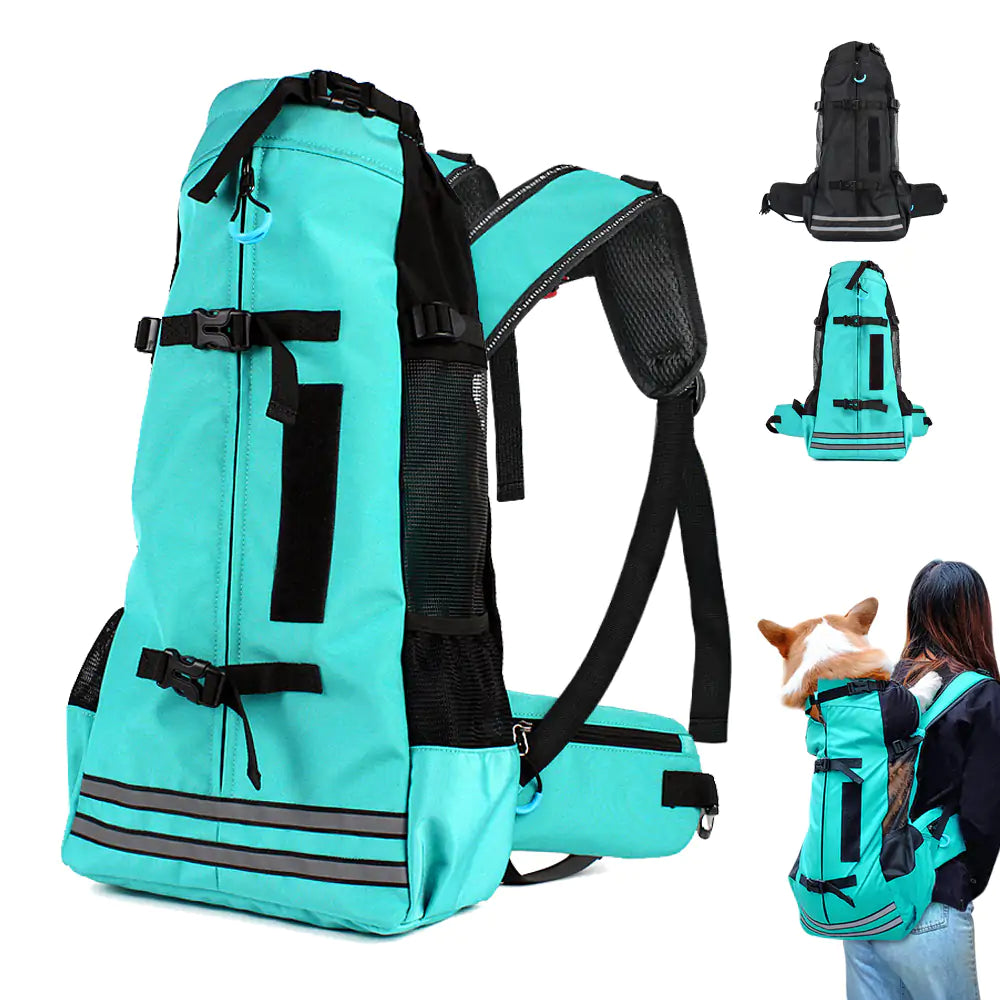 Reflective Breathable Pet Backpack: Safe & Comfy Travel Gear 🐾🎒✨